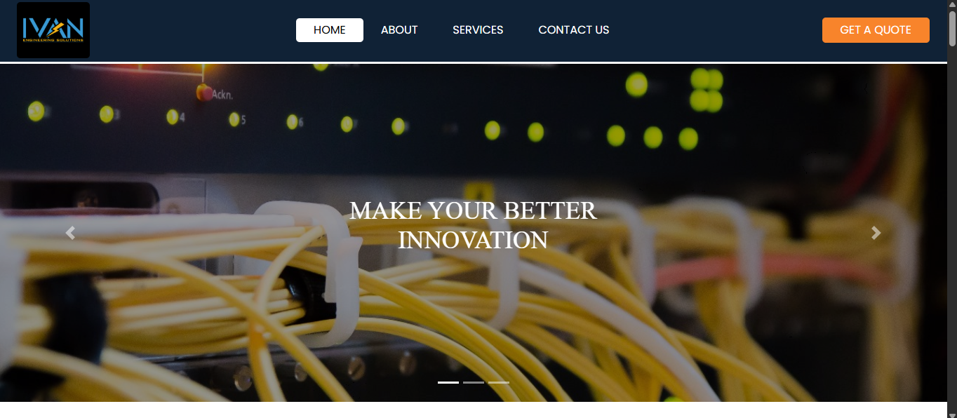 Ivan India Website - Developed by Prasunix